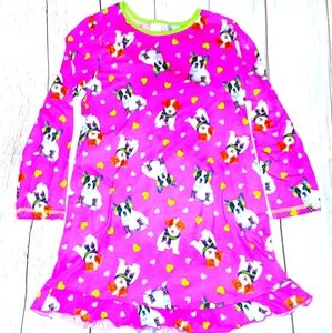 Pink Puppies Long Sleeved Nightgown 🛍 Size 14